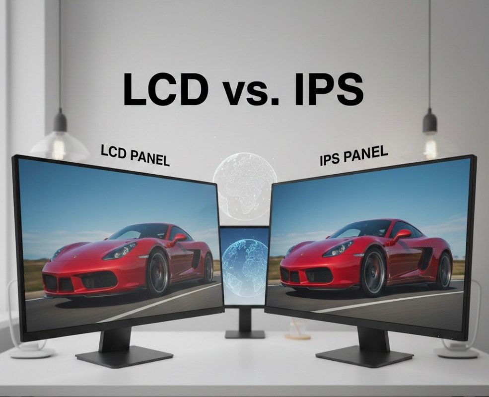 پنل LCD در مقابل پنل IPS مزایا، معایب و مقایسه عملکرد