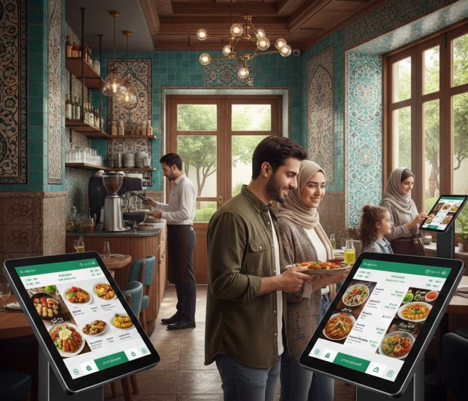 چگونه استفاده از استند لمسی تجربه مشتری را در رستوران و کافی‌شاپ بهبود می‌دهد؟