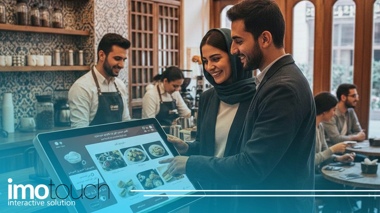 چگونه استفاده از استند لمسی تجربه مشتری را در رستوران و کافی‌شاپ بهبود می‌دهد؟